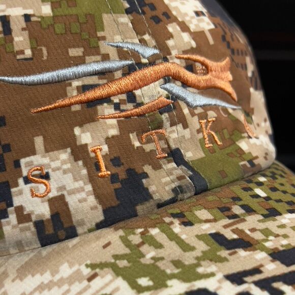 Sitka Gear Big Game Subalpine Camo Cap Style 90101-SA Adjustable One Size - Picture 2 of 8